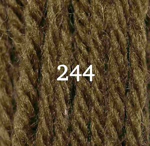 Appleton Tapestry Wool - 11 Yd Skein - Olive Green Color 244 - Picture 1 of 1