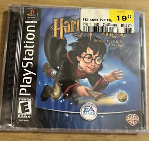Harry Potter and the Sorcerer's Stone Black Label New Sealed PlayStation 1 2001 - Picture 1 of 6
