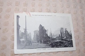 POSTAL GRAN BALT. FUEGO 1904 "CHARLES STREET MIRANDO AL NORTE" - Imagen 1 de 3