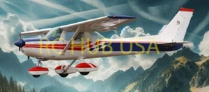 HUGE Cessna 150 120" Inch WS Giant Scale Laser Cut RC Airplane Short Kit + Plans - Picture 1 of 1