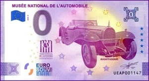 UEAP / MUSEE NATIONAL DE L'AUTOMOBILE / BILLET 0 € / NULL EURO-SCHEIN / 2022-3 - Picture 1 of 1