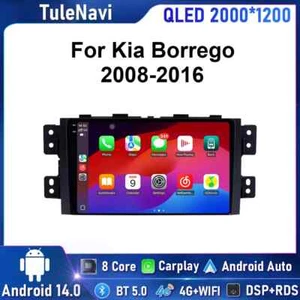 For Kia Borrego Mohave 2008-2016 Android CarPlay Car Radio GPS Multimedia Player - Picture 1 of 31
