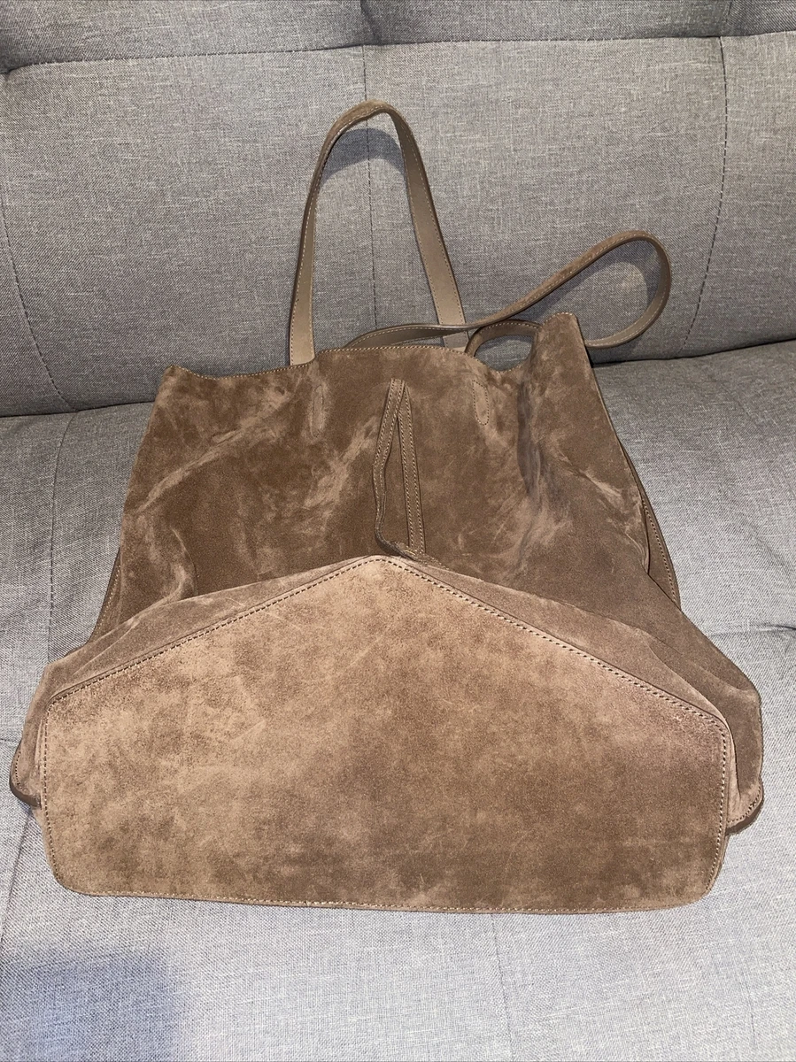 バッグ Maison Margiela Brown Suede Archive Bag Maison Margiela