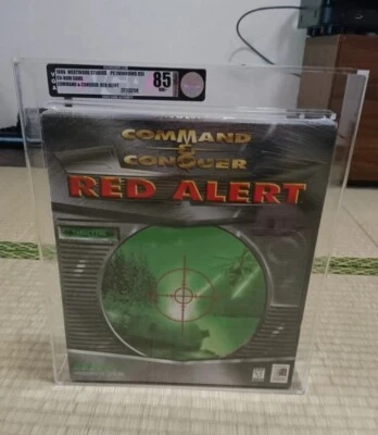 Red Alert 1 First Edition, USA, PC, VGA 85+, WATA 9.6 Sealed Brand New - Image 1 of 4