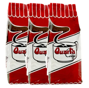 CUARTO Café GRANOS DE CAFÉ ROJO 250gr. 3 paquetes PRIEST CAFÉ ITALIANO - Imagen 1 de 2