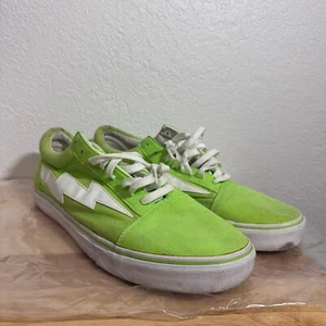 Revenge x Storm Bolt Volt Green White Neon Vans Old Skool Sk8 Men’s Size 14 - Picture 1 of 8