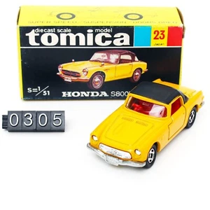 SALE - New Tomica 23 Honda S800 M Scale 1/51 Made in Japan Tomy Diecast Vintage - Picture 1 of 11