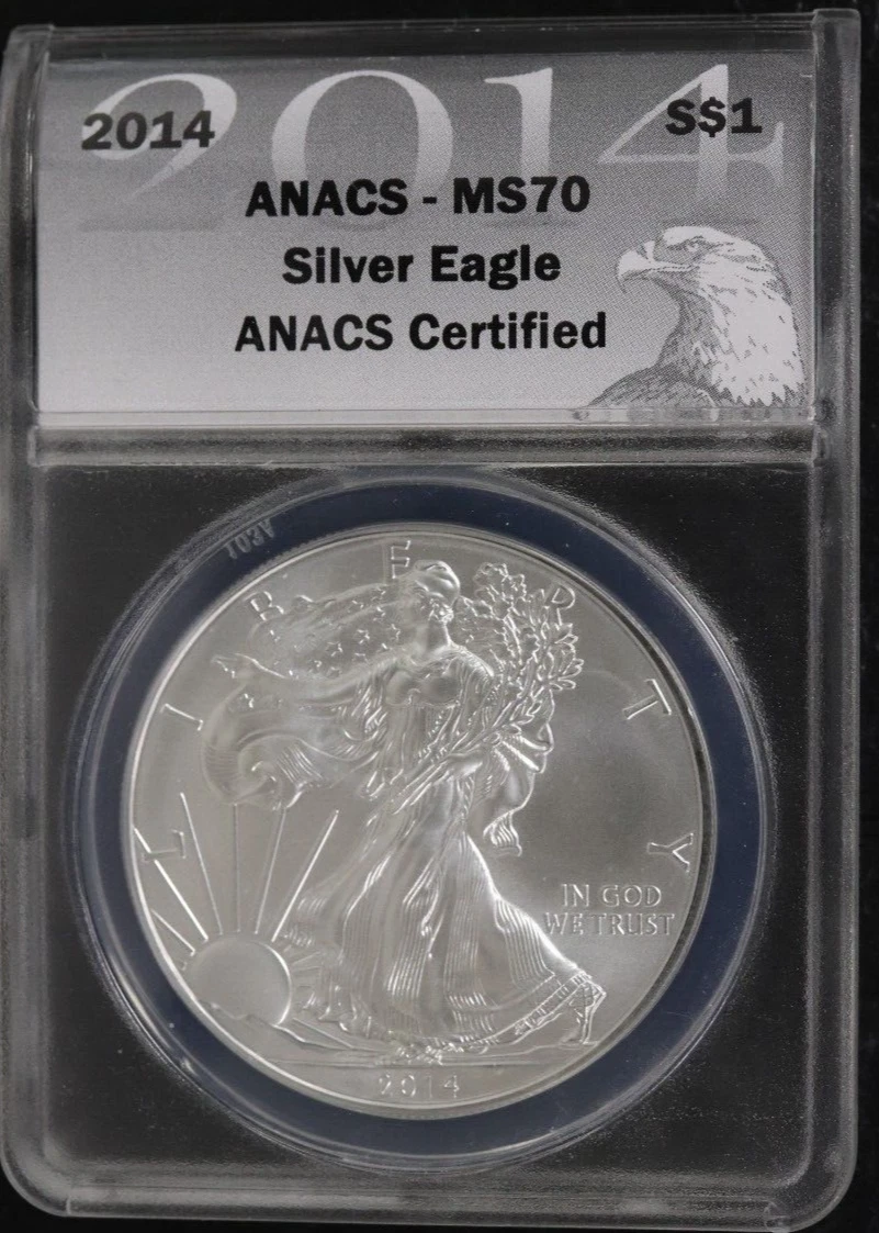 2014 ANACS MS 70 Graded Silver Bullion Coins for sale | eBay