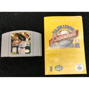 Carro G-GI de béisbol de las Grandes Ligas con Ken Griffey Jr. (Nintendo 64) N64 - Imagen 1 de 6