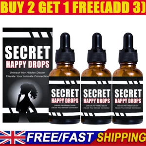 Pleasure Peak Gotas Orales 30ML, Secretas Happy Drops, Gotas Orales NUEVO - Imagen 1 de 11