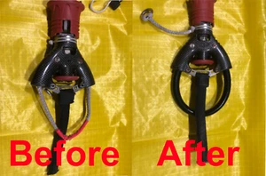 Kiteboarding control bar Chicken Loop universal Repair Tubing by KiteGearFix.com - Picture 1 of 11