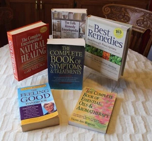 Lot 6 Books Holistic Healing Alternative Medicine Aromatherapy Essential Oils - Picture 1 of 17