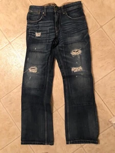 EXPRESS "DISTRESSED" JEANS mit STRATEGISCHEN RISSEN! 32x32 nie getragen! & SEHR COOL! - Bild 1 von 5