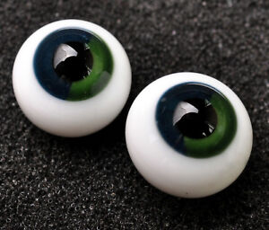 Nice 10MM Dark Green&Blue Glass BJD Eyes for AOD DD DOD BJD Luts Doll