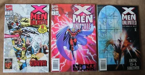 X-Men Unlimited Comic Lot  Issues #1 2 3 NM Bagged Boarded 1993 Marvel - Picture 1 of 8