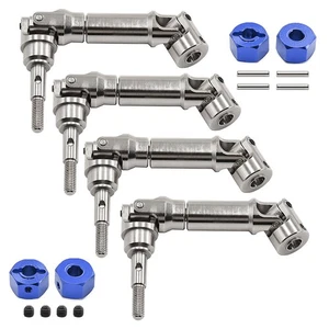 Alloy Steel CVD Universal Drive Shaft + Combiner W245 for Traxxas Mini Maxx - Bild 1 von 10