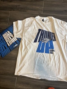 2025 Oklahoma City Thunder Playoff Shirt FROM OKC GAME 1 Grizzley 131-80 Easter - Bild 1 von 6