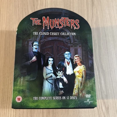 The Munsters The Closed Casket Collection DVD Boxset, Coffin Shaped Box Rare - Image 1 of 4