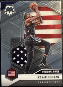 2020-21 Panini Mosaic National Pride Kevin Durant #248 Brooklyn Nets Card! A23 - Bild 1 von 2
