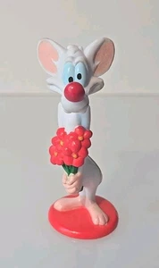 Vtg 1997 Animaniacs Pinky VALENTINE'S DAY Figure Elmer's WB Pinky & the Brain 1A - Picture 1 of 9