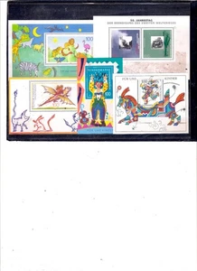 GERMANY- R.F.A. , , 1993-1996, MNH, 5 Souvenir sheets, Catal.value $22,50 - Picture 1 of 1