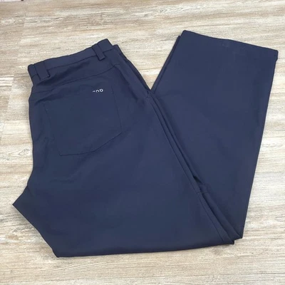 IZOD Golf Pants Mens 34x30 Navy Blue Slim Fit Stretch Polyester Lightweight - Image 1 of 4