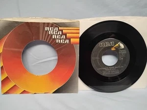 Waylon Jennings Luckenbach Texas /Belle of Ball 45 RPM RCA records PB-10924 1977 - Picture 1 of 3