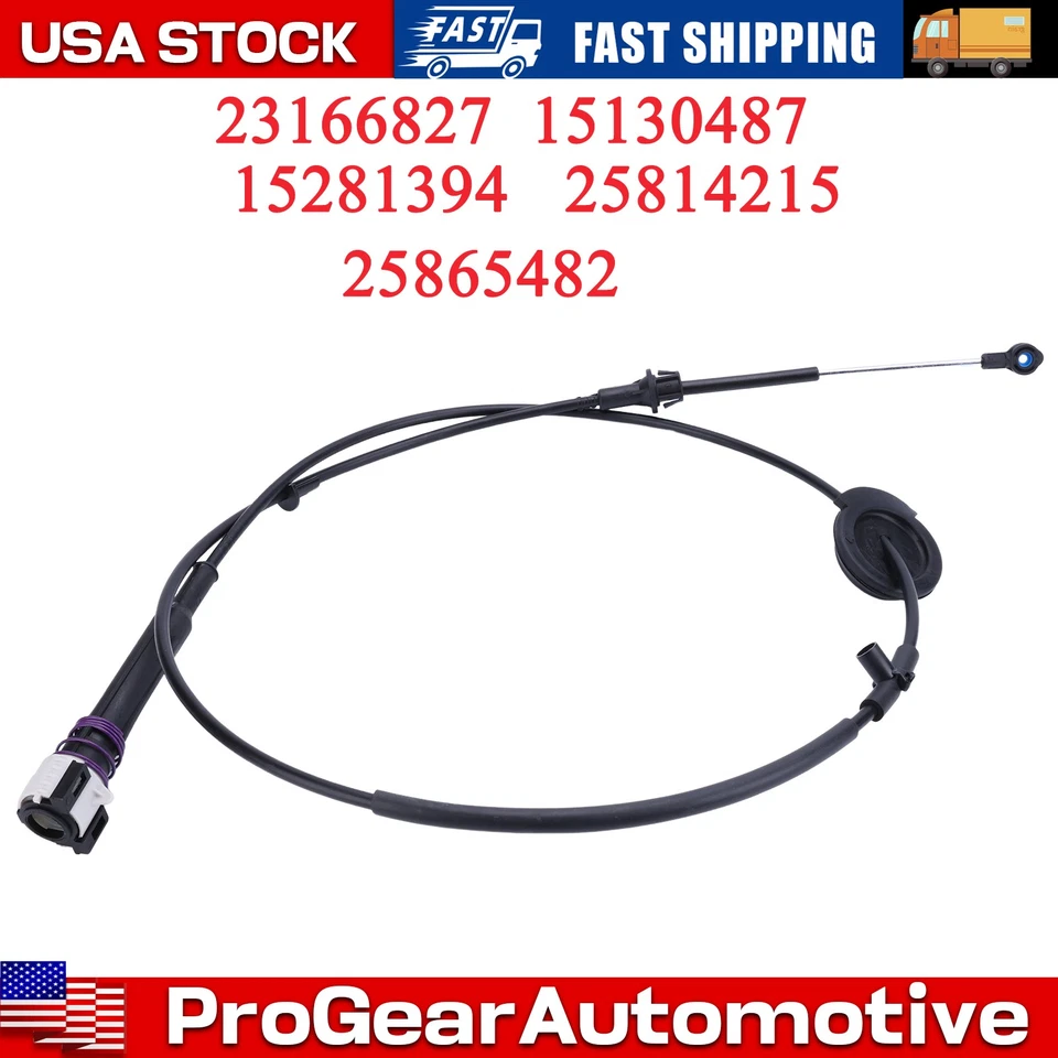 Cable de control de cambio superior de transmisión automática para Chevy Express GMC Savana Foto 1 de 4