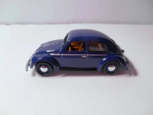 CLASSIC BLUE 1950 VOLKSWAGEN SPLIT WINDOW BEETLE DIE-CAST CAR JOHNNY LIGHTNING - Picture 1 of 4
