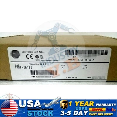 New Sealed Allen Bradley 1756-IB16I Control Logic Input Module  FW 3.3 - Image 1 of 4
