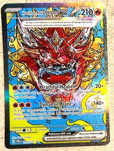 Pokemon Evoluzioni Prismatiche SIR Maschera Fiamma Cuore Orgerpon EX 148/131 - Foto 1 di 2