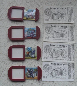 Juego de imágenes deslizantes "Happy Hippo barco de ensueño" 1992 con los 4 BPZ - Imagen 1 de 1
