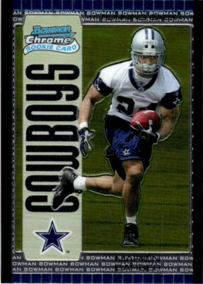 2005 BOWMAN CHROME ROOKIE Marion Barber Rookie Dallas Cowboys #113 - Image 1 of 2