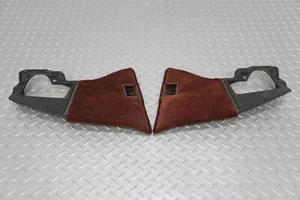 84-89 Chrysler Conquest Mitsubishi Starion Pair Console Side Trims (Maroon) - Foto 1 di 12