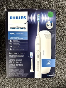 Cepillo de dientes eléctrico Philips Sonicare ExpertClean 7500, blanco, HX9690/06 - Imagen 1 de 3