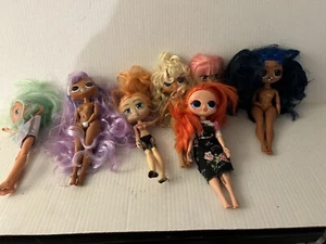 2017 Boxy Girls Jay at Play Doll Brown & Pink Hair L.o.L Doll Lot Bratz - Picture 1 of 10