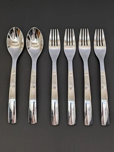 Gourmet Einstellungen Park-Carry On-Runway glänzend Löffel Gabeln Edelstahl Besteck (6) - Bild 1 von 6