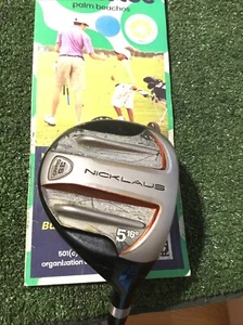 Jack Nicklaus Claw 18* 5 Wood Regular Fujikura SG Fairway 3.01 Graphite Shaft - Picture 1 of 12