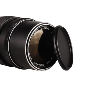 37mm-82mm Black Metal Screw-on Front Lens Cap Steel for Nikon Canon Sony Pentax - Picture 1 of 7