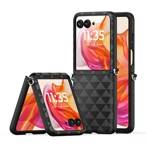 Für Motorola Razr 50 Ultra DUX DUCIS Fitt Series TPU + PU Textur Schutz Hülle - Picture 1 of 7