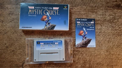 SNES SUPER FAMICOM - FINAL FANTASY MYSTIC QUEST USA #RPG JPN NTSC-J CIB - Image 1 of 4