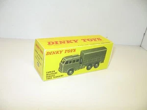 N100, Scatola Militare Berliet 6X6 Carro Armato, BT Repro Dinky Toys Rif. 80 D - Foto 1 di 1