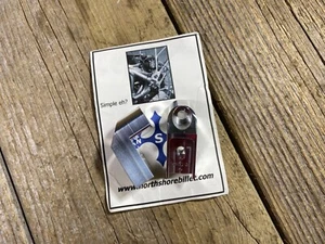 NORTH SHORE BILLET FENDER MOUNTS FOR REAR RACK INSTALLATION NEW ALLOY - Picture 1 of 3