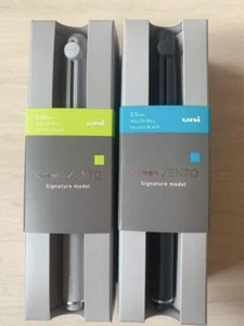 MITSUBISHI PENCIL uniball ZENTO Signature Set - Silver & Metallic Black Japan - Picture 1 of 4