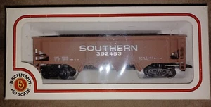 Vagón de tren modelo Bachmann HO Southern Hopper abierto cuádruple offset 42' #352452 - Imagen 1 de 5