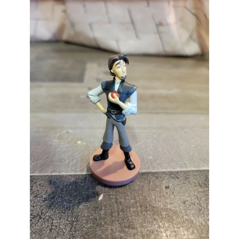 Tangled Flynn Rider holding Apple Disney Pixar toy figure Cover