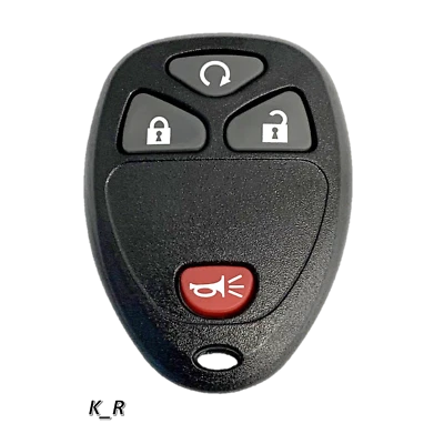 OEM Electronics Keyless Remote Fob 4 Button OUC60221 15913421 - Imagem 1 de 3