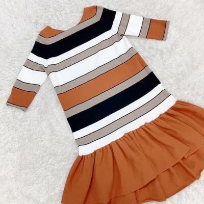 Vestido a Rayas LANVIN en Azul Talla 38 Dobladillo Acampanado Manga Larga Foto 1 de 4