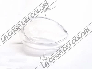 KUNSTSTOFFSCHMUCK TRANSPARENT - EIFORM - VERSCHIEDENE GRÖßEN - DECOUPAGE - Bild 1 von 1