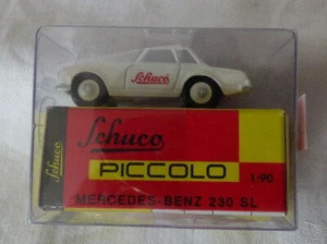 Schuco Piccolo Mercedes Benz 230 SL "Schuco" Spielwarenmesse 2003 Nürnberg 1:90 - Picture 1 of 2